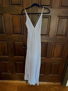 Reformation Zani maxi dress in ICE Blue NWOT